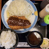 八戒 - 料理写真:「特選ロースとんかつ(みそとんかつ)」@2350＋「ご飯大盛り」@150