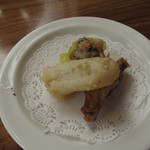 點 みやざわ - 點みやざわ＠彩々セット 1,500円(揚げ物二種と焼売)