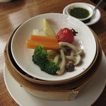 點 みやざわ - 點みやざわ＠彩々セット 1,500円(スチームサラダ)