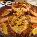 磯金 漁業部 枝幸港 - 茹で毛蟹