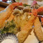 磯金 漁業部 枝幸港 - ズワイカニ足天ぷら