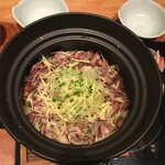 Nodoguro Semmon Ginza Nakamata - のどぐろと蛍烏賊の土鍋ご飯