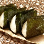 Onigiri (salmon, bonito, plum, mentaiko)