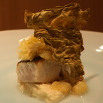 RISTORANTE IL NODO - 小坪漁港の鰆 渡辺農園の春キャベツ色々 八木下さんの日向夏アップ