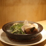 RISTORANTE IL NODO - タジン鍋でのプレゼンテーション