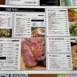 ノースネバーランド - メニュー