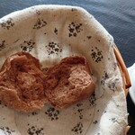 ベルエキップ - ココアのパンの断面