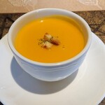 Kiyofuji - ②スープ→かぼちゃのスープ