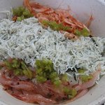 二色丼（生桜エビ・釜揚げ桜エビ・釜揚げしらす）