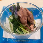 日本ばし さく間 - ホタルイカもそろそろ終わり 初夏の菜添えで