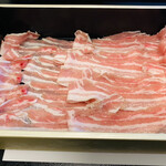 近江牛 日本料理ひょうたんや - つゆしゃぶ　バームクーヘン豚