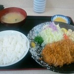 とんかつのつかさ - Sロース定食８５０円