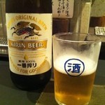 焼鳥 やまね - ビール♪