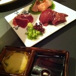 焼鳥 やまね - お造り三種