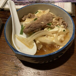 串正 - 新タマ肉豆腐　¥480