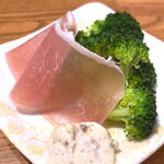 さくら本店 - 生ハムとブロッコリー　2021.4.2