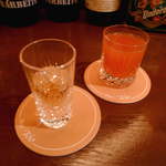 BAR Too - サングリータ。テキーラに合わせていただく、トマト＆オレンジベースのチェイサー