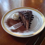 Bar GRAND CAFE - 濃厚なチョコレートケーキ