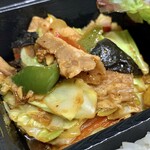 Maru kou - 中華弁当(\1,501)　回鍋肉