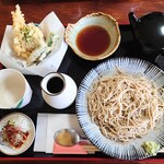 Bikyuu - 「納豆天ぷら蕎麦」