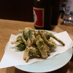 奈良 - 山菜天ぷら
