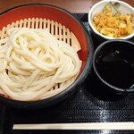 丸亀製麺 - ざるうどん（並盛）