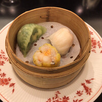 赤坂璃宮 銀座店 - 本日の蒸し天心三種