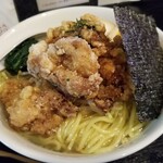 塩そば専門店 桑ばら - 大山地鶏冷やし塩唐揚げそば