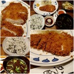 かつ良 - ロースカツ定食