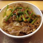 すき家 - ニンニク牛丼