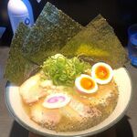 麺の坊　晴天 - 鶏白湯塩全部入1100円,20201223麺の坊晴天(愛知県みよし市)食彩品館.jp撮影