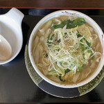 月心庵 - ニラ玉きしめん♬ 950円(税別)