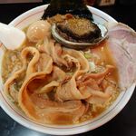 一条流がんこ総本家分家四谷荒木町 - アワビ、ホタテ、丸鶏のスペシャル大盛り　2,500円