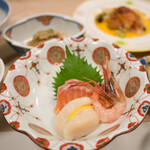 Yukiguni Noyado Takahan - 夕食のお造り