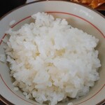 つくばの里 - おかわりご飯(半分)