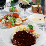 キッチンミルポワ - お得なディナーセット（選べるメイン）