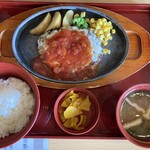 Joi Furu - チーズハンバーグと和食セット878円税込