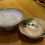 天丼まきの - ごはん・小鉢