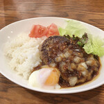 珈琲茶館「珈風絵」 - ハンバーグボウル