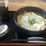 手打そば　稜庵 - 湯葉そば：￥１，３００