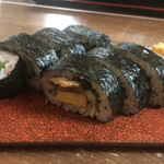 手打そば　稜庵 - 巻き寿司：￥６００