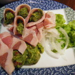 ラ ユウキ - 生ハムのワカモーレ