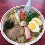 珍味 - 五目ラーメン　¥750