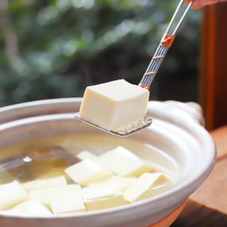 Nanzenji's famous boiled tofu