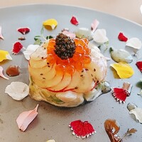 新華 - ⚫海月  車海老  イクラ  帆立  黒魚子  アヴォガド