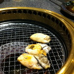 焼肉 はやしや - 広島産特大牡蠣