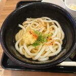 親父の製麺所 - その温かけうどんをアップw