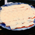 比良山荘 - ◎ 近くの山奥で狩猟されたツキノワグマ。