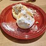 むさしの森珈琲 - ローストナッツクリーム（蜂蜜入メイプルシロップ添え）