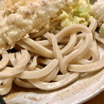 五葵 - 2021.2.19  冷やしうどんとちくわ天